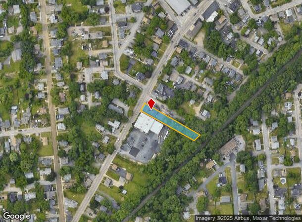  320 Washington St, West Warwick, RI Parcel Map