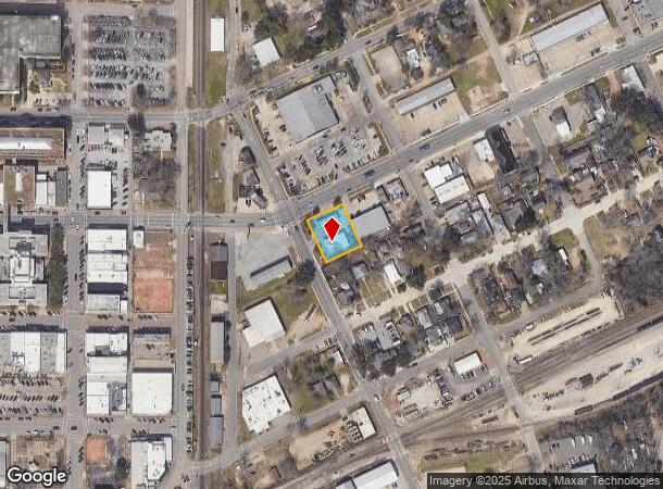  201 E Davis St, Conroe, TX Parcel Map