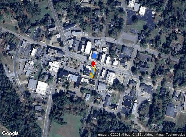 206 Main St, Edgefield, SC Parcel Map