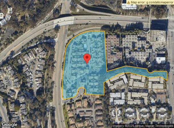  8901 Gilman Dr, La Jolla, CA Parcel Map