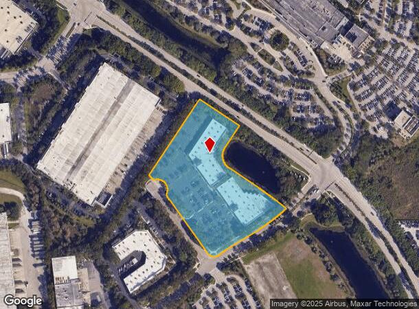  3040 Universal Blvd, Weston, FL Parcel Map