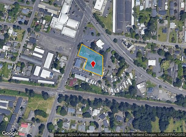  554 6Th St, Washougal, WA Parcel Map