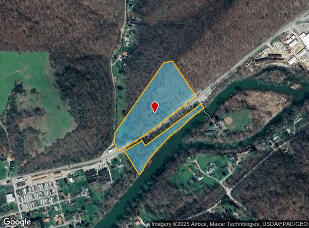 5125 Elk River Rd N, Elkview, WV Parcel Map