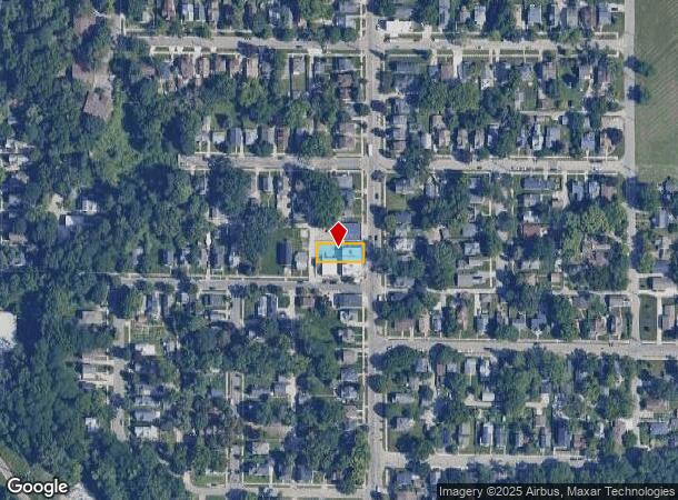  807 College Ave Ne, Grand Rapids, MI Parcel Map