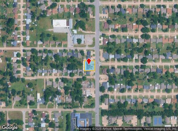  4409 N Meridian Ave, Warr Acres, OK Parcel Map