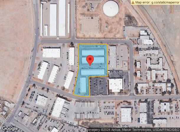  6425 Boeing Dr, El Paso, TX Parcel Map