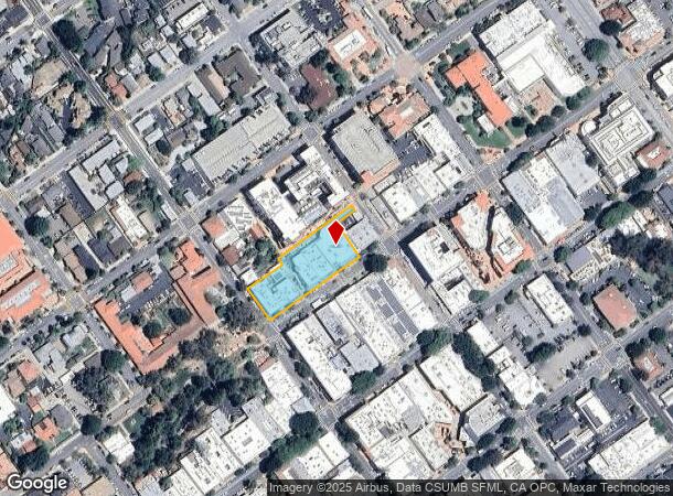  840 Monterey St, San Luis Obispo, CA Parcel Map