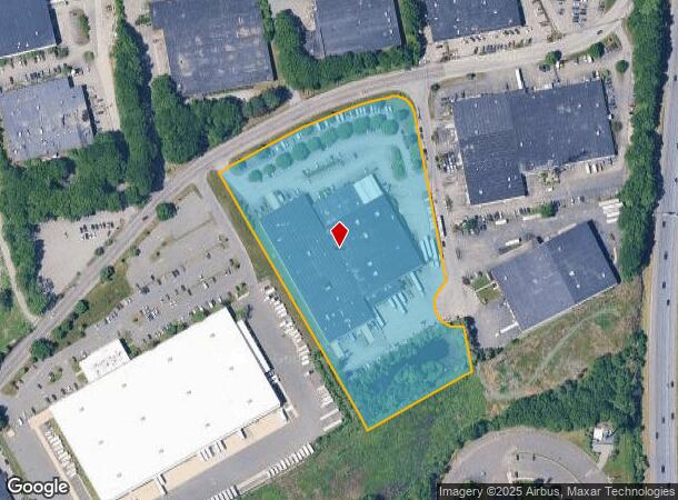 1 Progress Way, Wilmington, MA Parcel Map