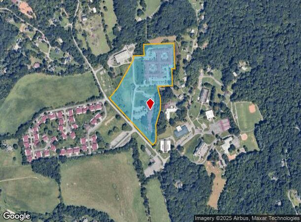  102 Holcombe Cove Rd, Candler, NC Parcel Map