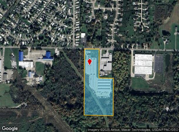 1638 Frost Rd, Streetsboro, OH Parcel Map