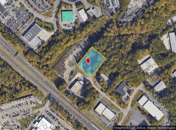  8606 Jersey Ct, Raleigh, NC Parcel Map