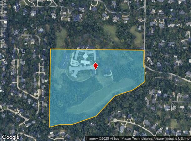 2039 N Geyer Rd, Saint Louis, MO Parcel Map