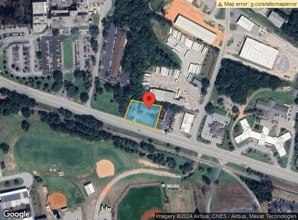  741 Se Main St, Simpsonville, SC Parcel Map