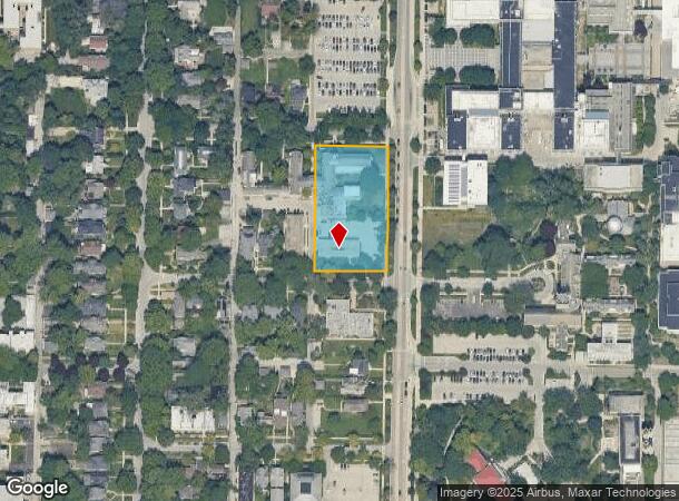  2120 Sheridan Rd, Evanston, IL Parcel Map