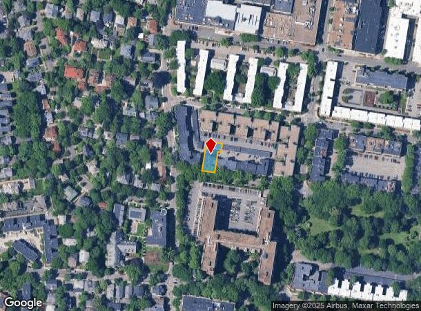 73 Thatcher St, Brookline, MA Parcel Map