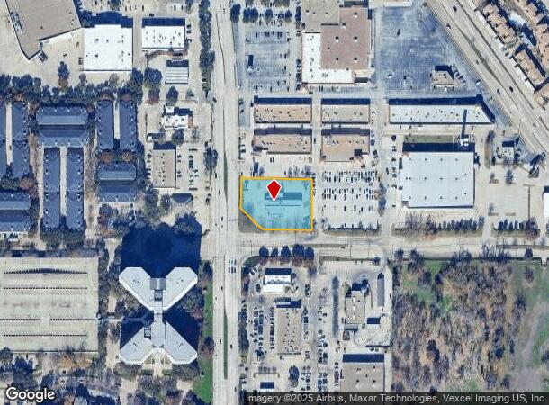  14852 Preston Rd, Dallas, TX Parcel Map