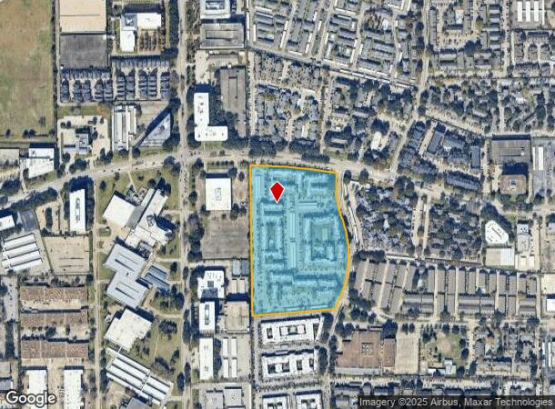  3400 Woodchase Dr, Houston, TX Parcel Map