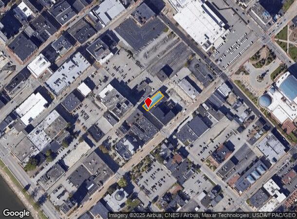 1024 Quarrier St, Charleston, WV Parcel Map