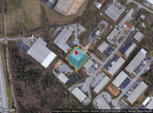  9 Geneva Ct, Greenville, SC Parcel Map