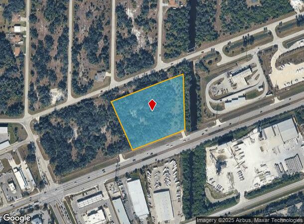 19400 Veterans Blvd, Port Charlotte, FL Parcel Map