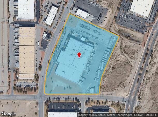  1800 Northwestern Dr, El Paso, TX Parcel Map