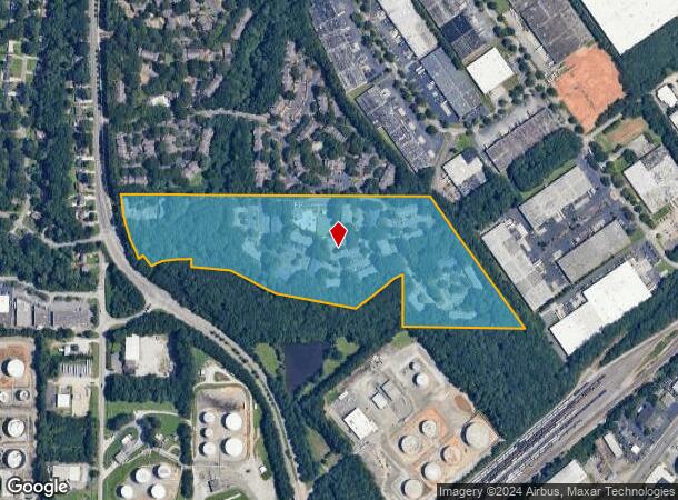  4323 Winters Chapel Rd, Atlanta, GA Parcel Map