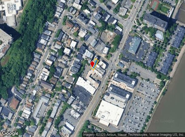  10 Hilliard Ave, Edgewater, NJ Parcel Map