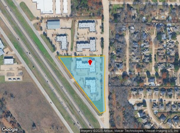  2384 Highway 287 N, Mansfield, TX Parcel Map