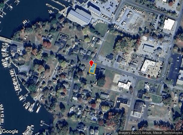 643 Deale Rd, Deale, MD Parcel Map