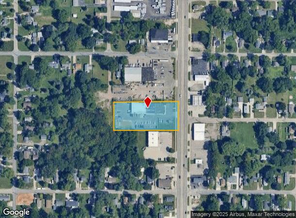  3303 N East St, Lansing, MI Parcel Map