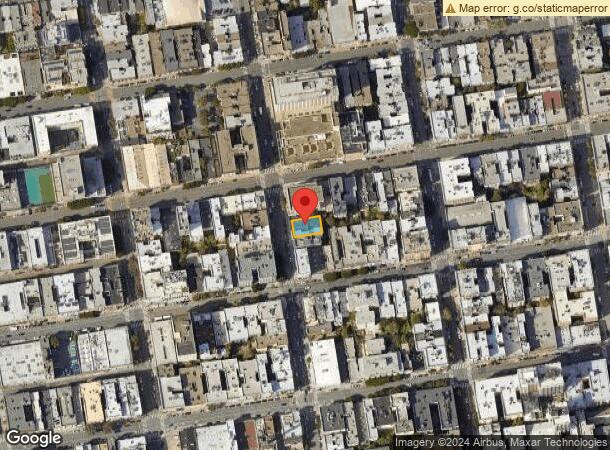  838 Hyde St, San Francisco, CA Parcel Map