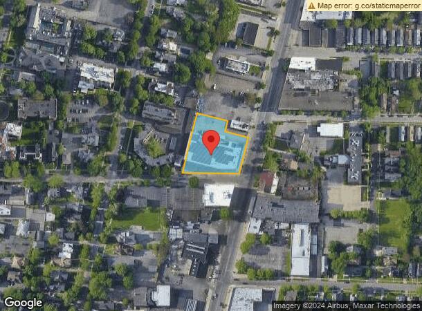  1298 Main St, Buffalo, NY Parcel Map