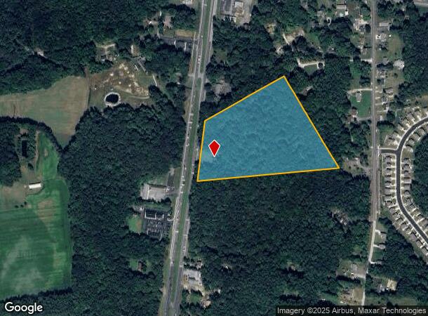 7193 S Dupont Hwy, Felton, DE Parcel Map