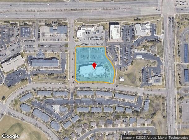 2921 E Harmony Rd, Fort Collins, CO Parcel Map