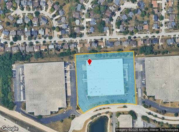 1445 Hamilton Pky, Itasca, IL Parcel Map