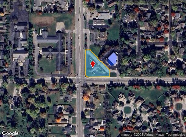 3501 Central Ave, Columbus, IN Parcel Map