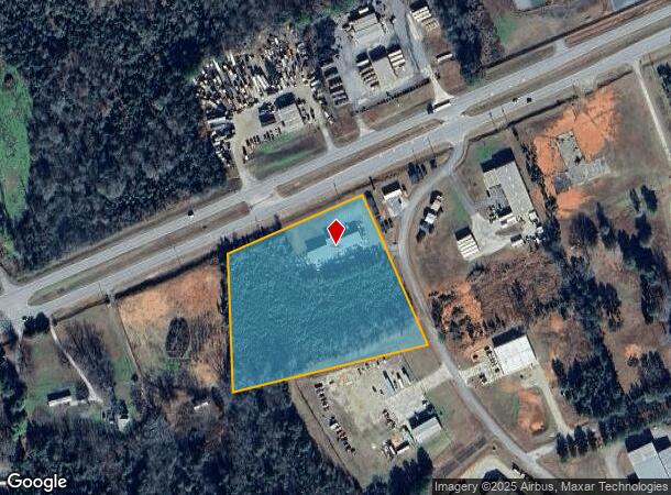  2614 Kee Moore Dr, Chester, SC Parcel Map