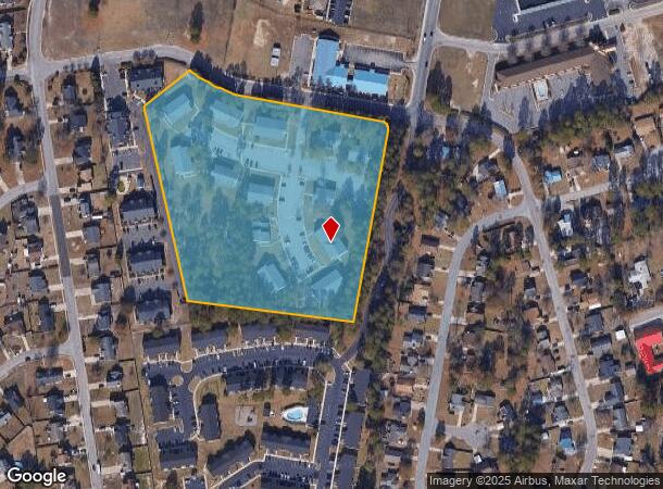  800 Mclamb Ct, Spring Lake, NC Parcel Map