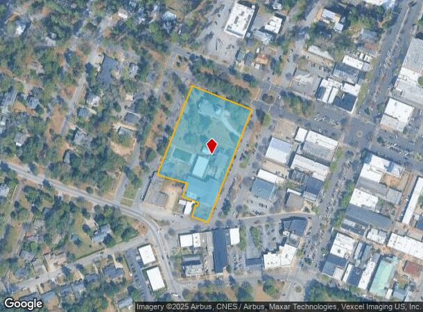  125 Pendleton St Nw, Aiken, SC Parcel Map