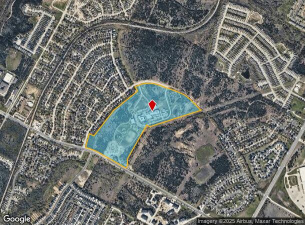  7201 Colony Loop Dr, Austin, TX Parcel Map