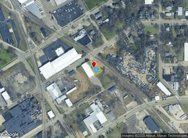  744 E Walnut St, Kalamazoo, MI Parcel Map