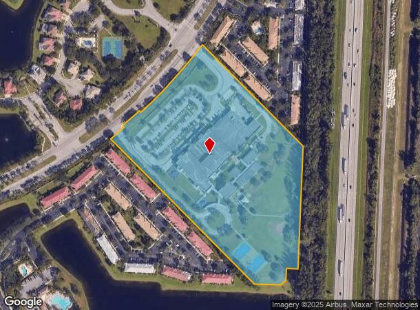 3550 N Jog Rd, West Palm Beach, FL Parcel Map