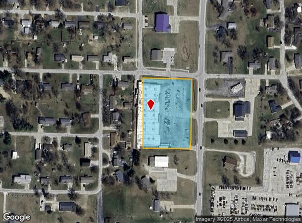 1110 S 25Th St, Bethany, MO Parcel Map