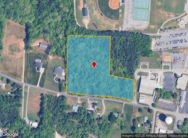 Craver Rd, Lexington, NC Parcel Map