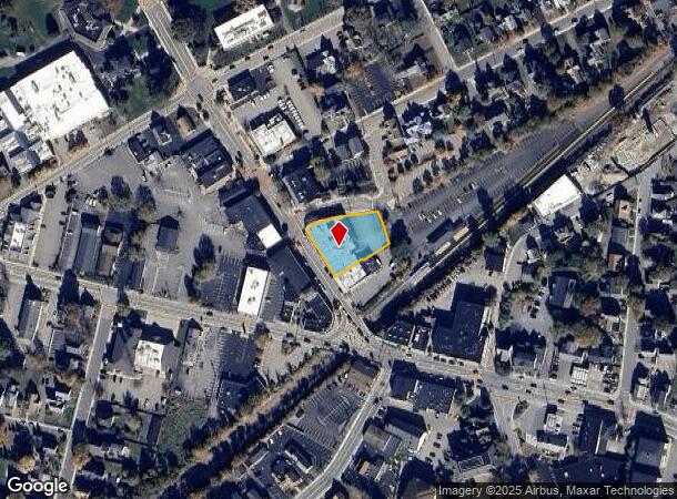 13 Main St, Franklin, MA Parcel Map