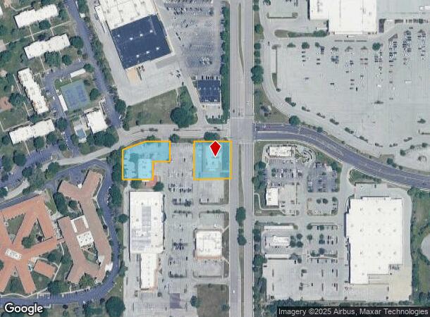  9702 Quivira Rd, Lenexa, KS Parcel Map