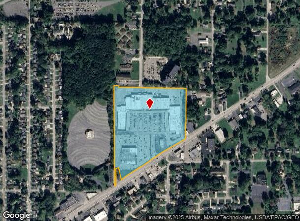  2061 Elm Rd Ne, Warren, OH Parcel Map