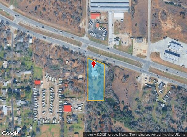 101 S Pearson Ln, Azle, TX Parcel Map