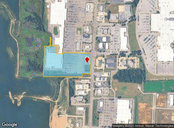  3833 N Gloster St, Tupelo, MS Parcel Map