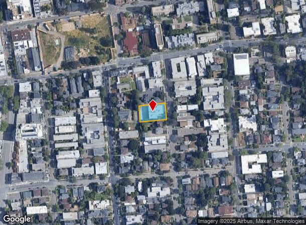  2524 Benvenue Ave, Berkeley, CA Parcel Map